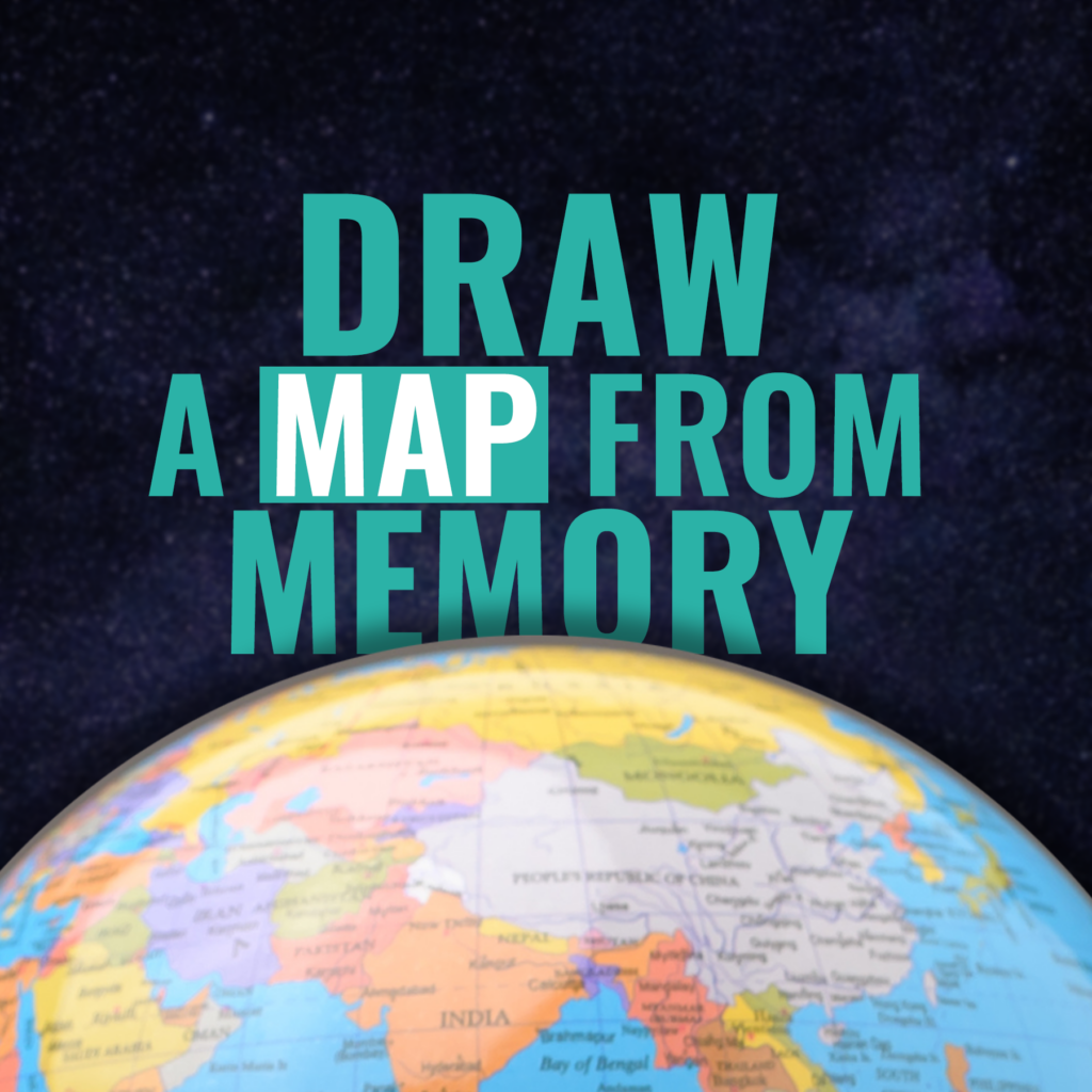 Draw a map from memory