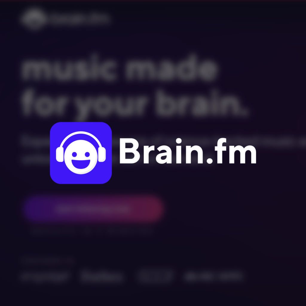 Brain.fm offers a variety of different soundscapes and music that can help you with working, studying, relaxing, or sleeping.