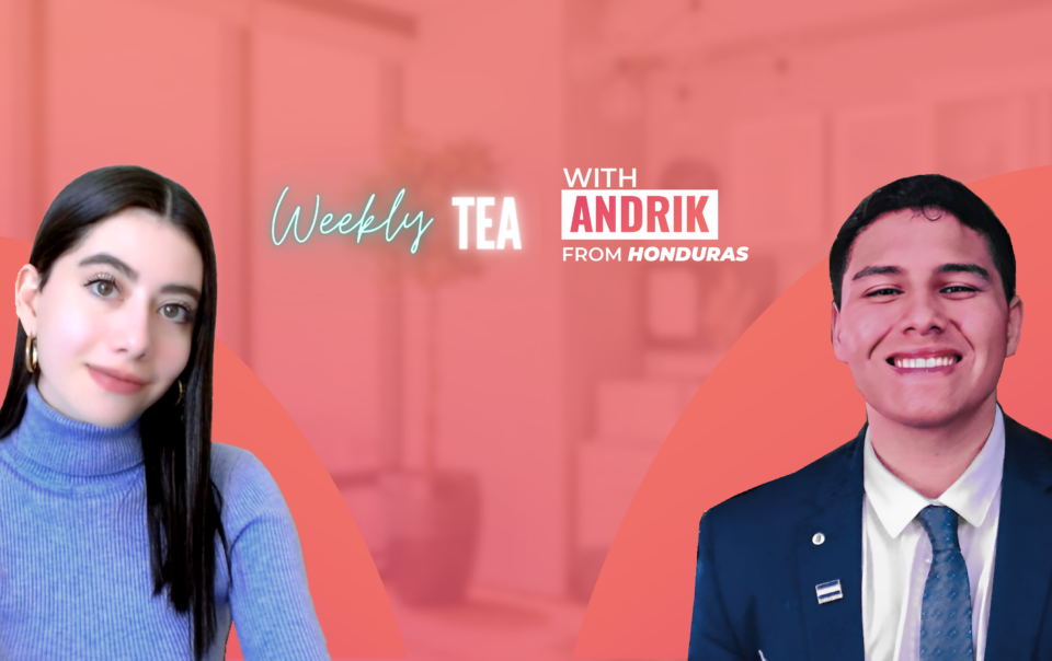 Weekly Tea with Andrik from Honduras!