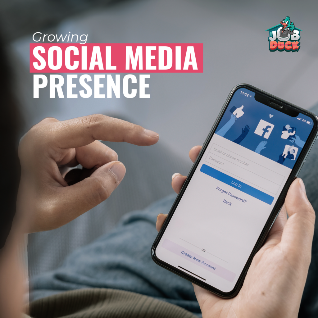 Growing Social Media Presence