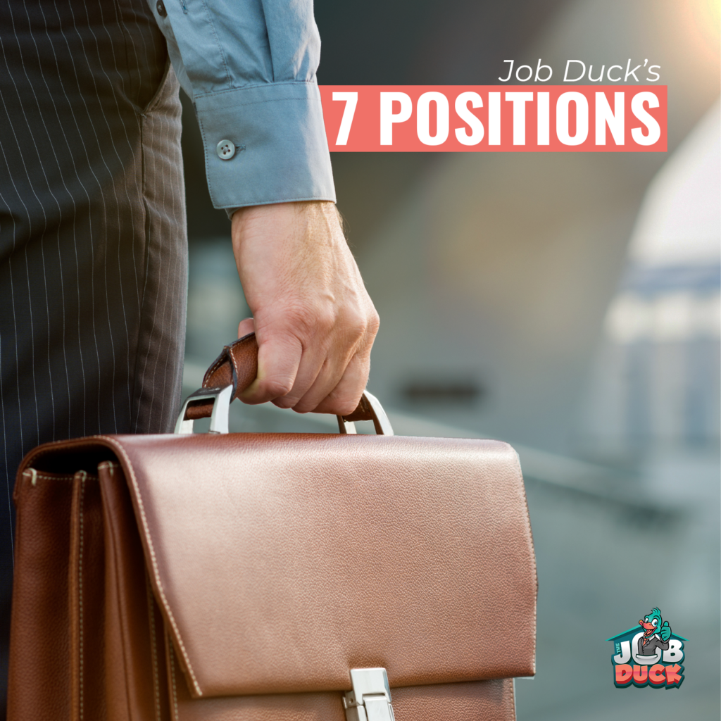 Job Duck's 7 Positions