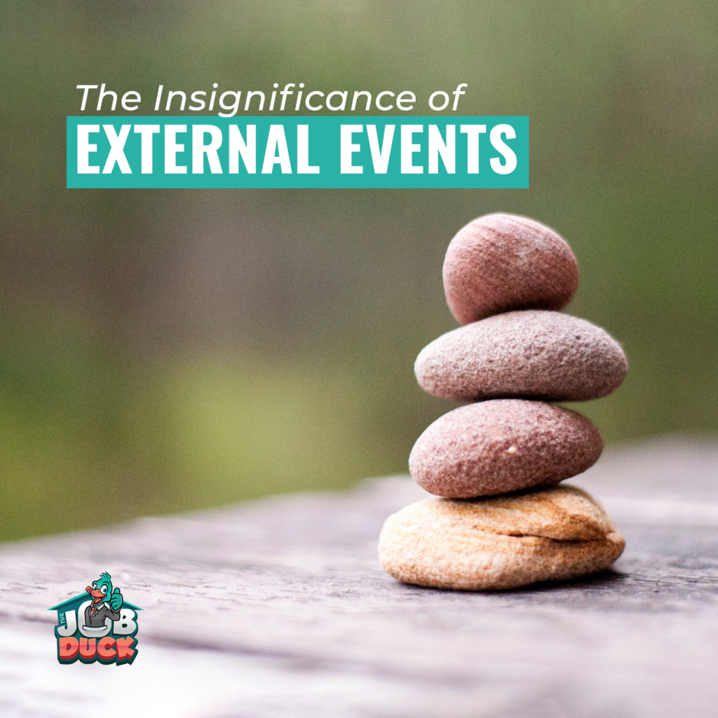 The Insignificance of External Events