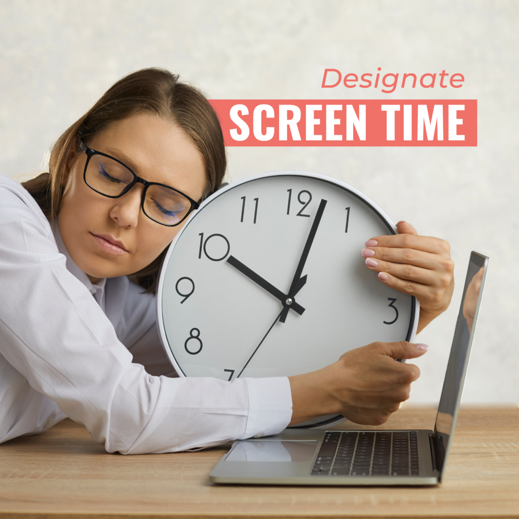 Designate Screen Time