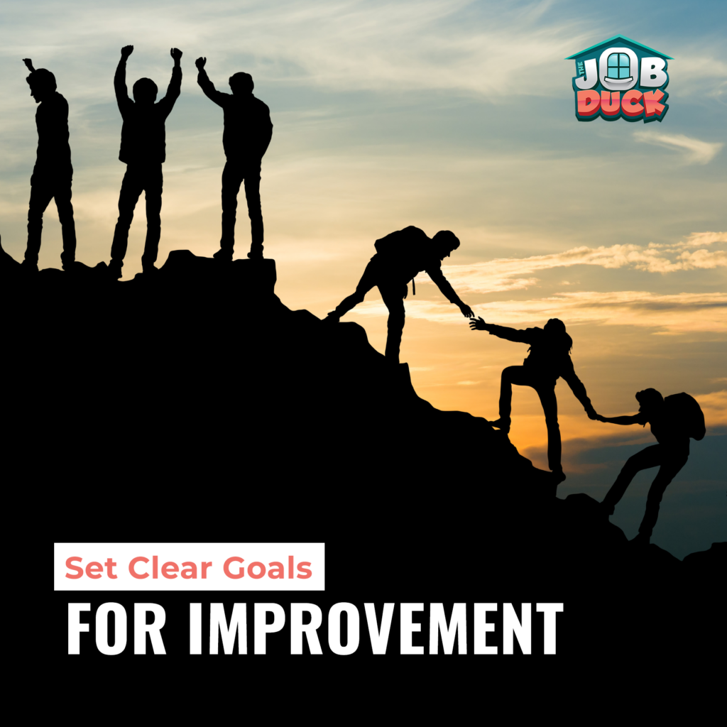 Set Clear Goals for Improvement