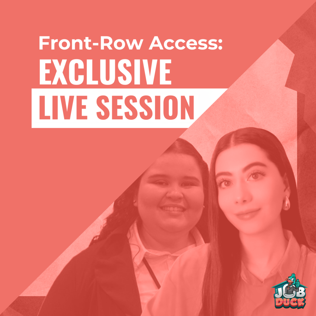 Front-Row Access: Exclusive Live Session
