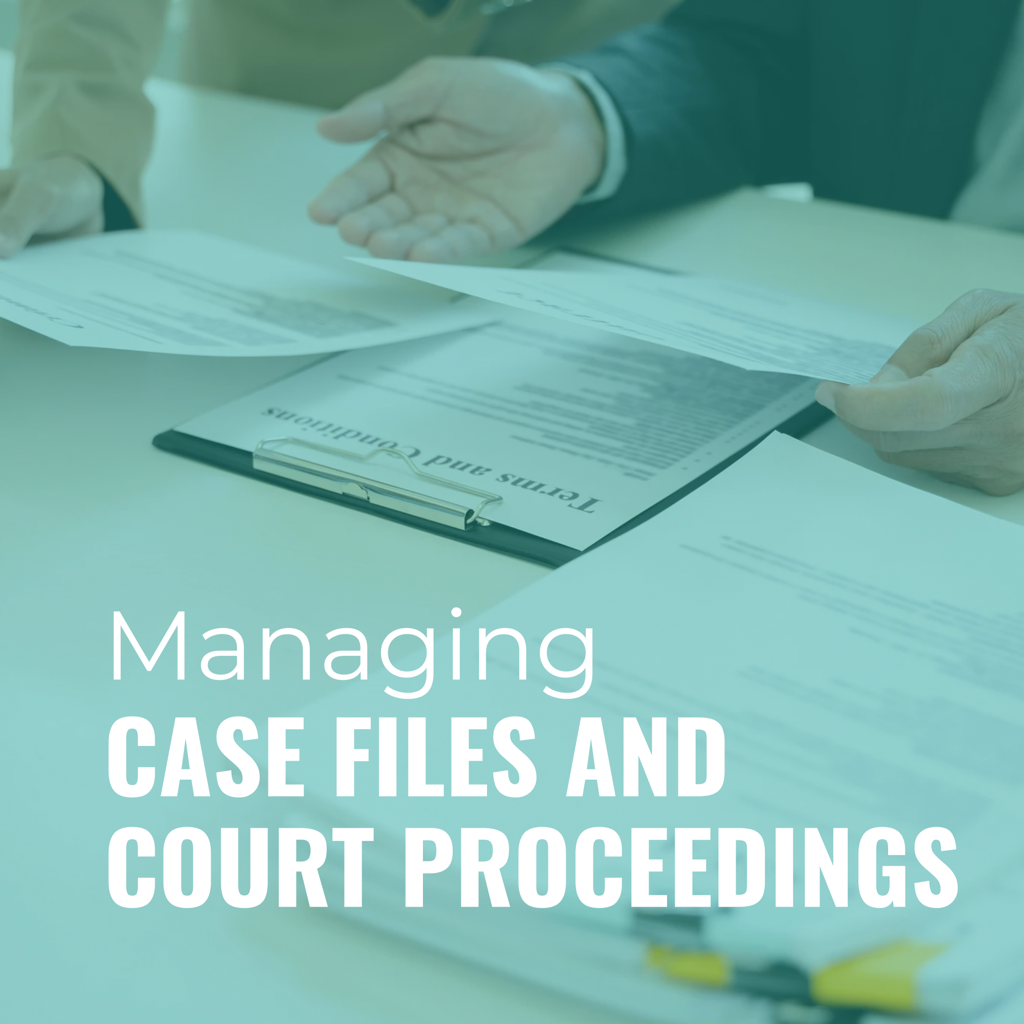 Managing Case Files and Court Proceedings 