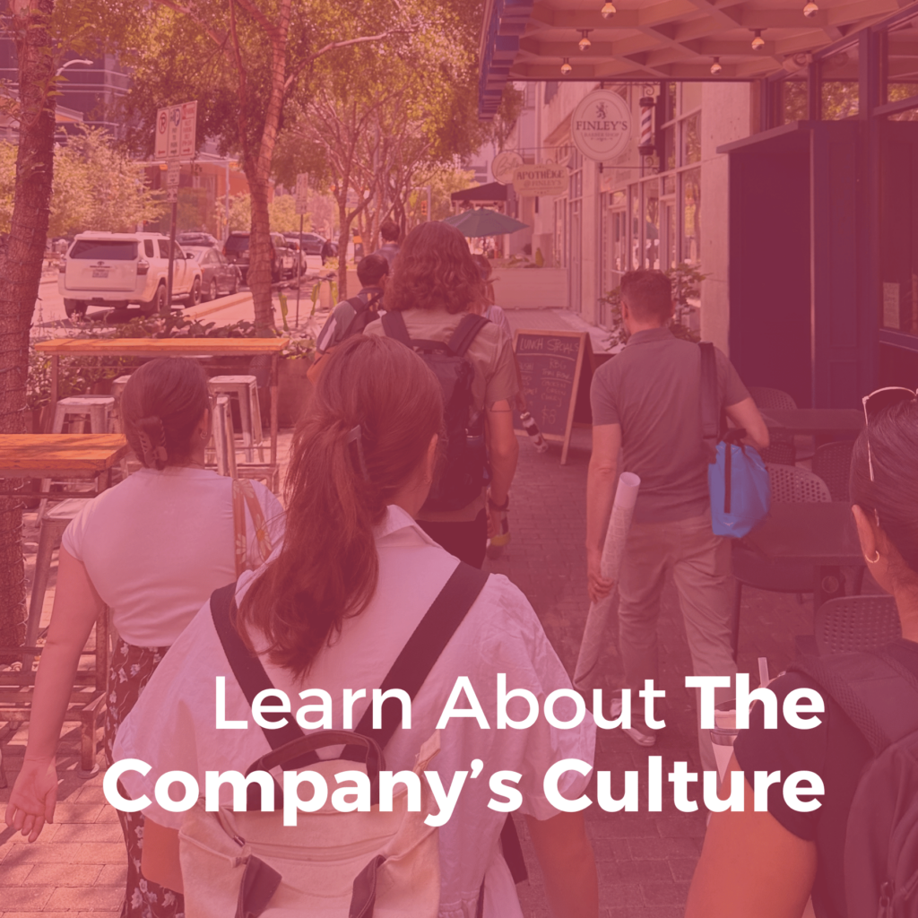 Learn About The Company's Culture