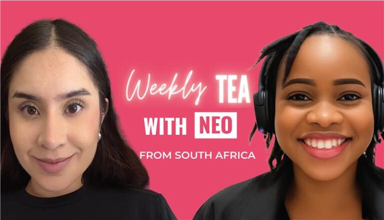 Weekly Tea with Neo from South Africa
